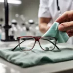 Como manter seu óculos de grau limpo e sem arranhões